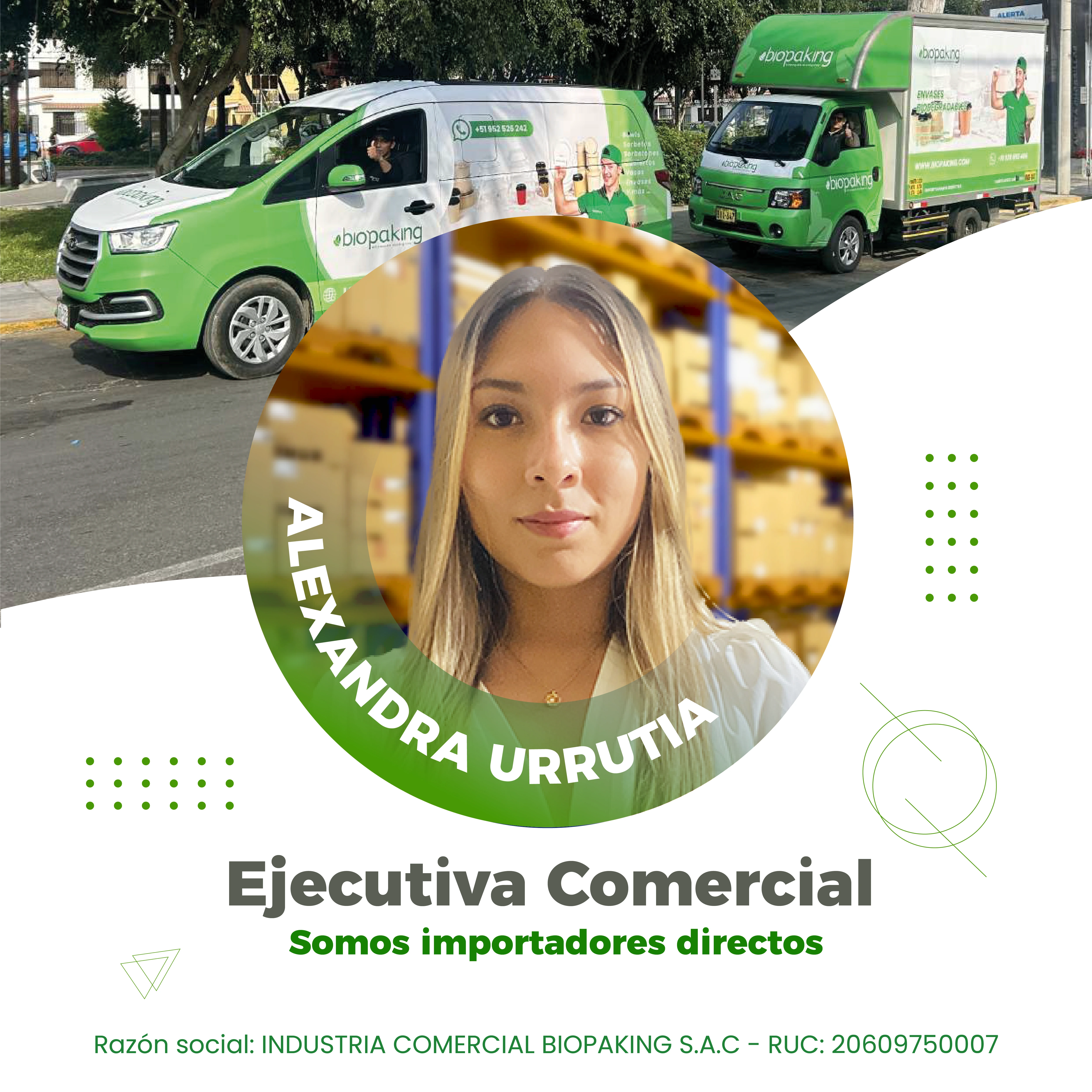 Alexandra - contacto de Biopaking