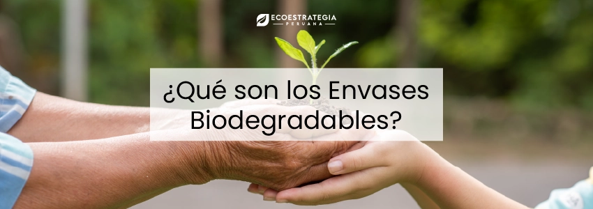 Los envases biodegradables son productos que reducen los cambios ambientales y cumplen un rol determinante