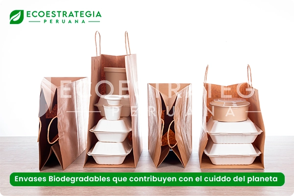 Eco Estrategia Peruana: Bolsa papel kraft biodegradable #40