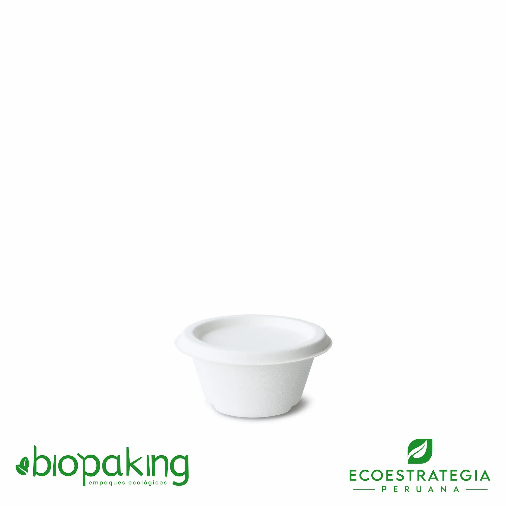 El salsero biodegrable de 2oz de codigo ep02 también conocido como salsero 2 oz biodegradable, bowl 2 oz biodegradable, salsero 2 oz fibra de caña, pirotin 2 oz biodegrable, ajicero 2 oz biodegradable, salsero blanco 2 oz, salsero de caña de azúcar, salsero 2 oz + tapa fibra de caña, salsero 2 oz, salsero, salsero biodegradable, minibowl 2 oz, ajiceros pet, pirotin de 2 oz con tapa, envase salsero 2 oz bio.