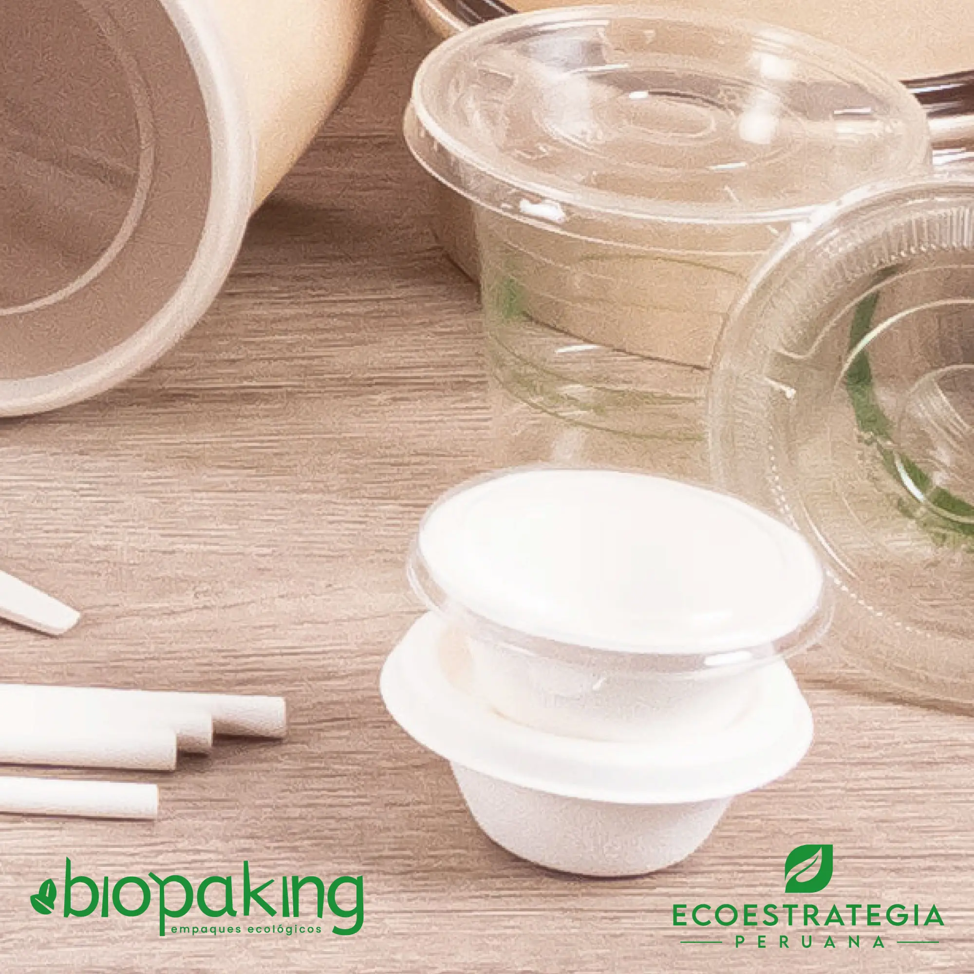 Salsero biodegradable de caña de azúcar 2 oz Este salsero de 2 oz es un producto de materiales biodegradables, hecho a base de fibra de caña de azúcar. Cotiza envases, empaques y pirotines para comidas