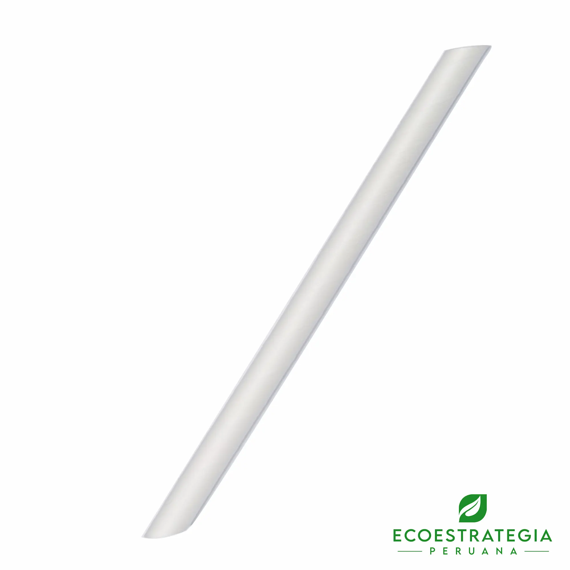 Sorbetón de papel biodegradable de 12 mm Este sorbetón de 12 mm es un producto de materiales ecológicos, hecho a base de papel biodegradable. Cotiza sorbetes, cañitas y popotes para bebidas