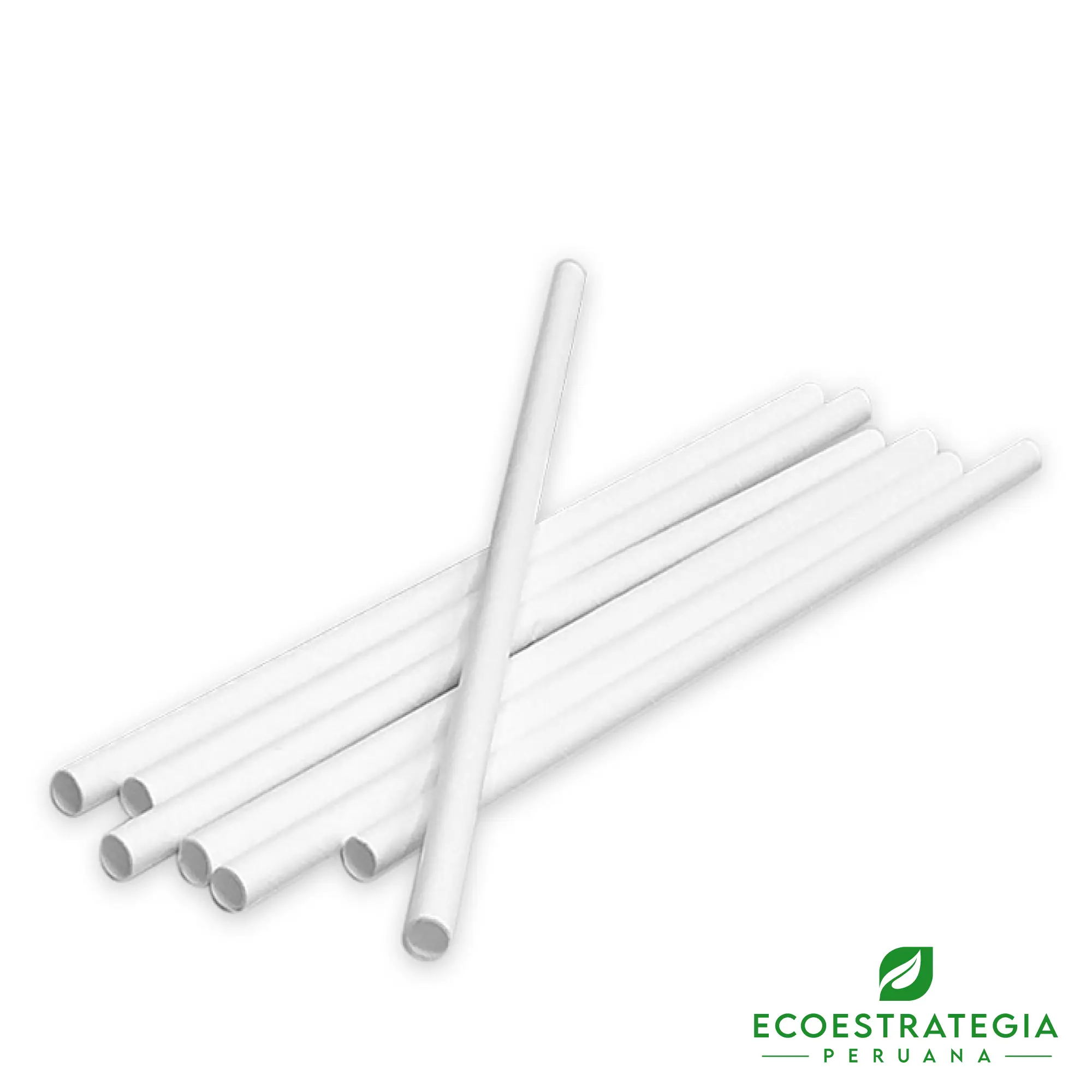 Sorbetón de papel biodegradable de 12 mm Este sorbetón de 12 mm es un producto de materiales ecológicos, hecho a base de papel biodegradable. Cotiza sorbetes, cañitas y popotes para bebidas