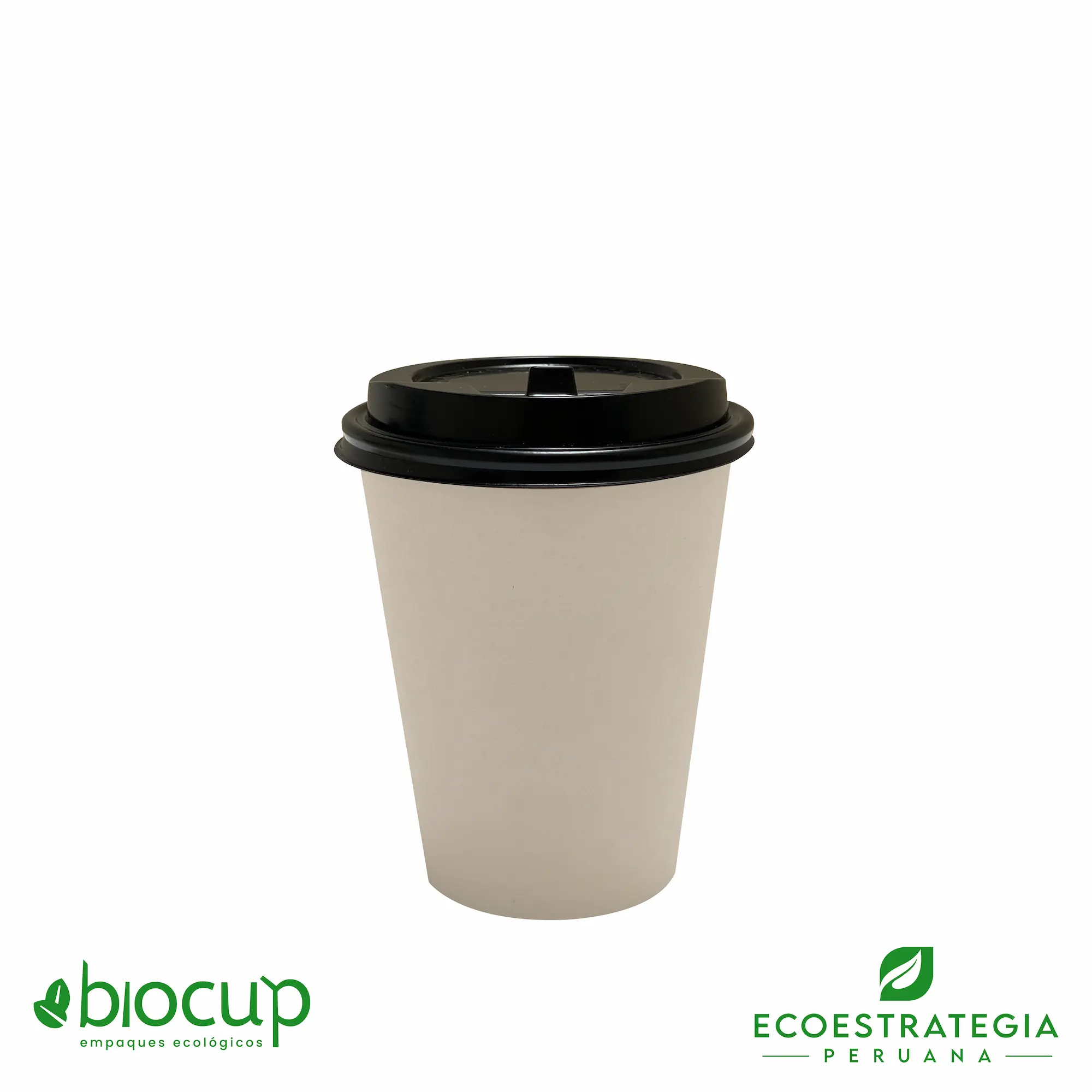 Este vaso de 10 oz es un producto de materiales biodegradables y compostables, hecho a base de fibra de bambú. Cotiza tus vasos para bebidas frias o calientes