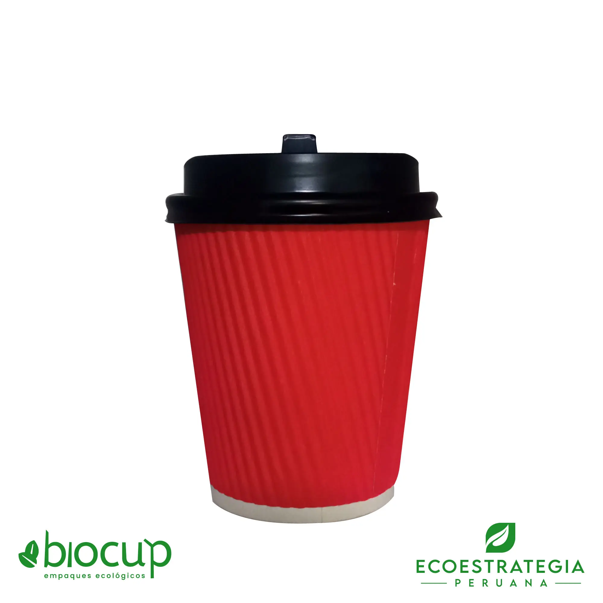 Este vaso de 8 oz con tapa hermética, es un producto de material descartable, hecho a base de polipapel corrugado. Cotiza vasos para bebidas frías o calientes