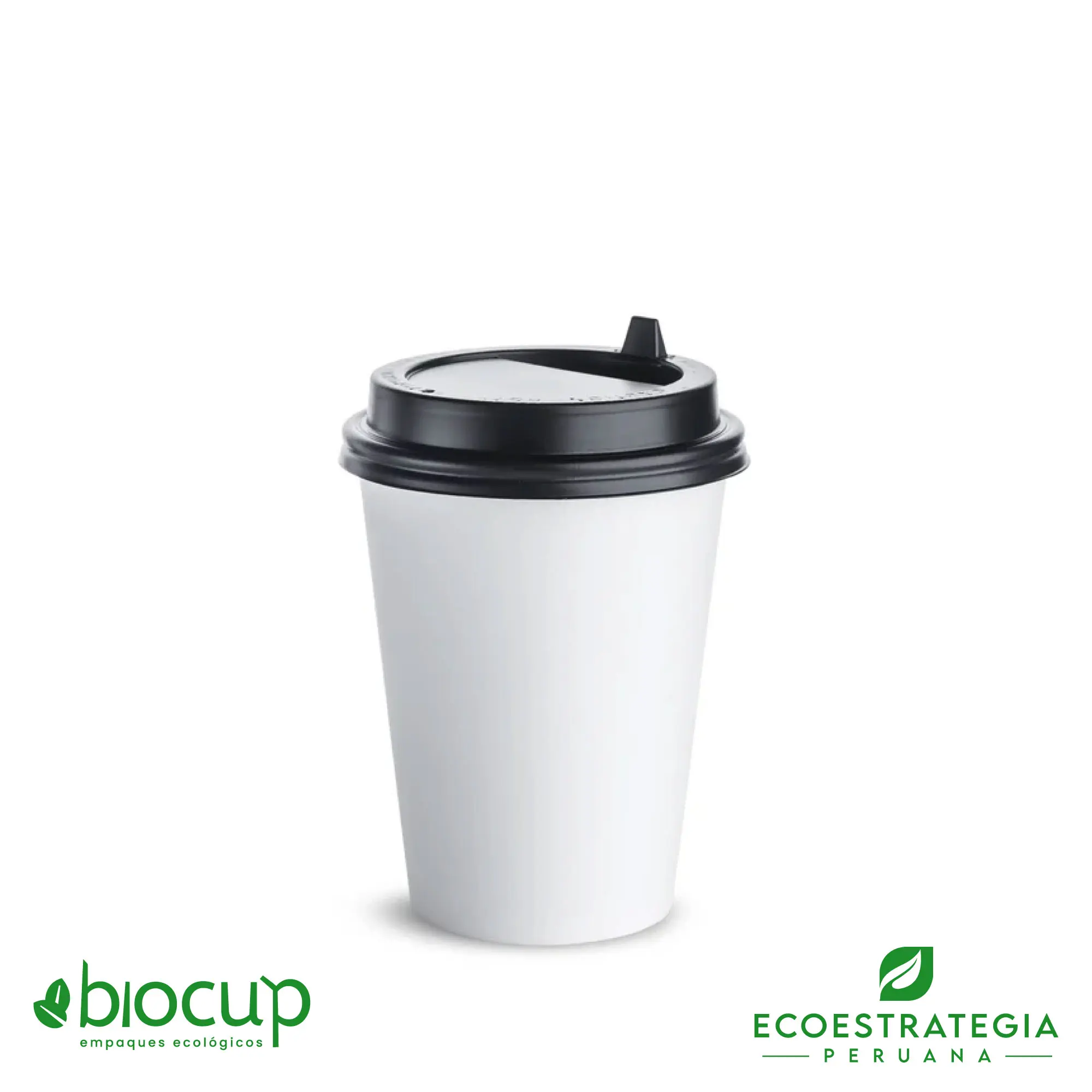 Vasos biodegradables ecologicos para café y otras bebidas calientes
