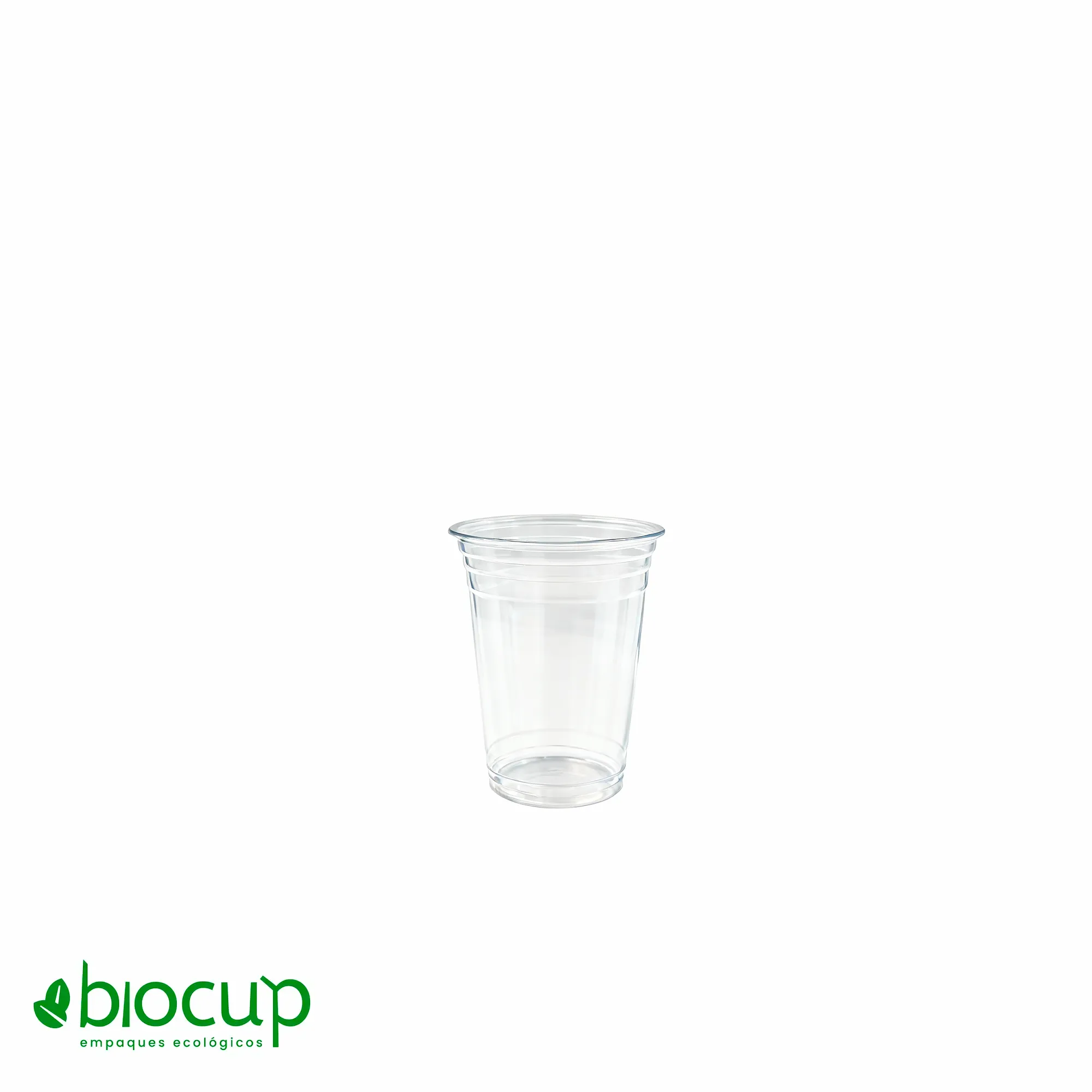 Vaso PET transparente de 10oz ideal para jugos, refrescos, frappés y bebidas frías